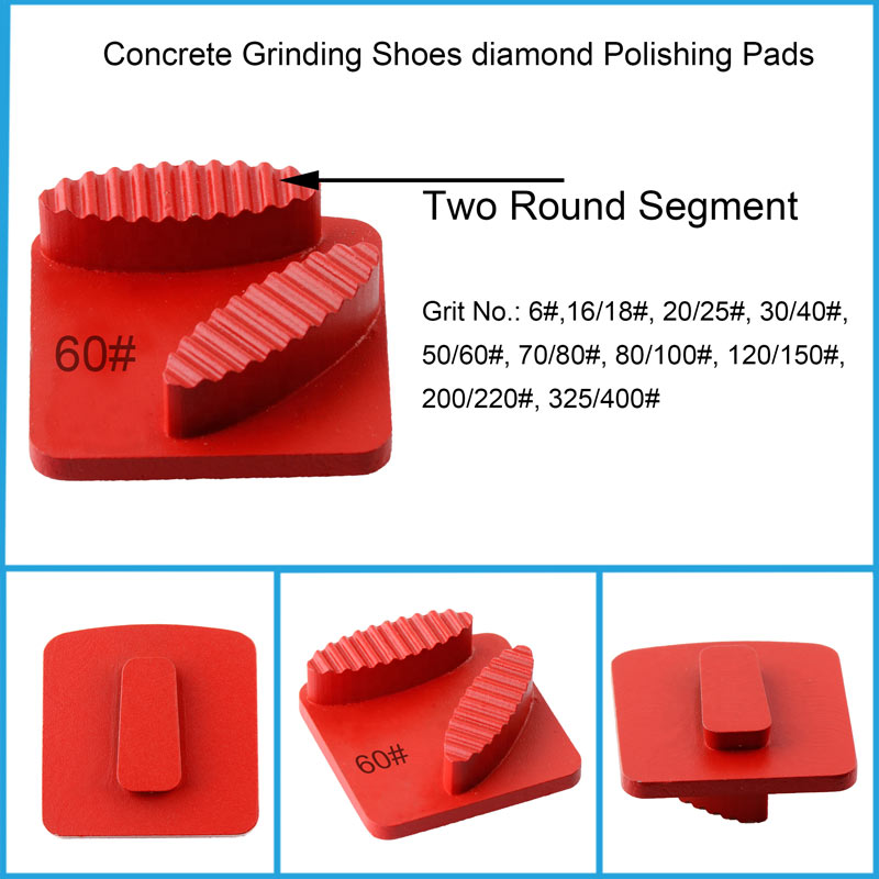 10mm Height Diamond Segment Redi Lock Diamond Segments Diamond Grinding Disc/Shoe/Segment/Bar For Suppliers