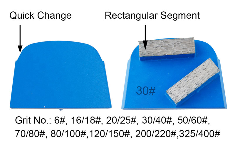 Factory Price Double Bar Diamond Segments Discs For Concrete Grinding Suppliers Or Manufacturer