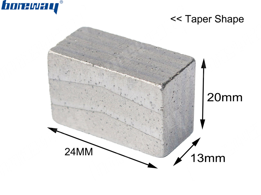 Boreway Diamond Saw Blade Segments for Block of Sandstone Manufacture