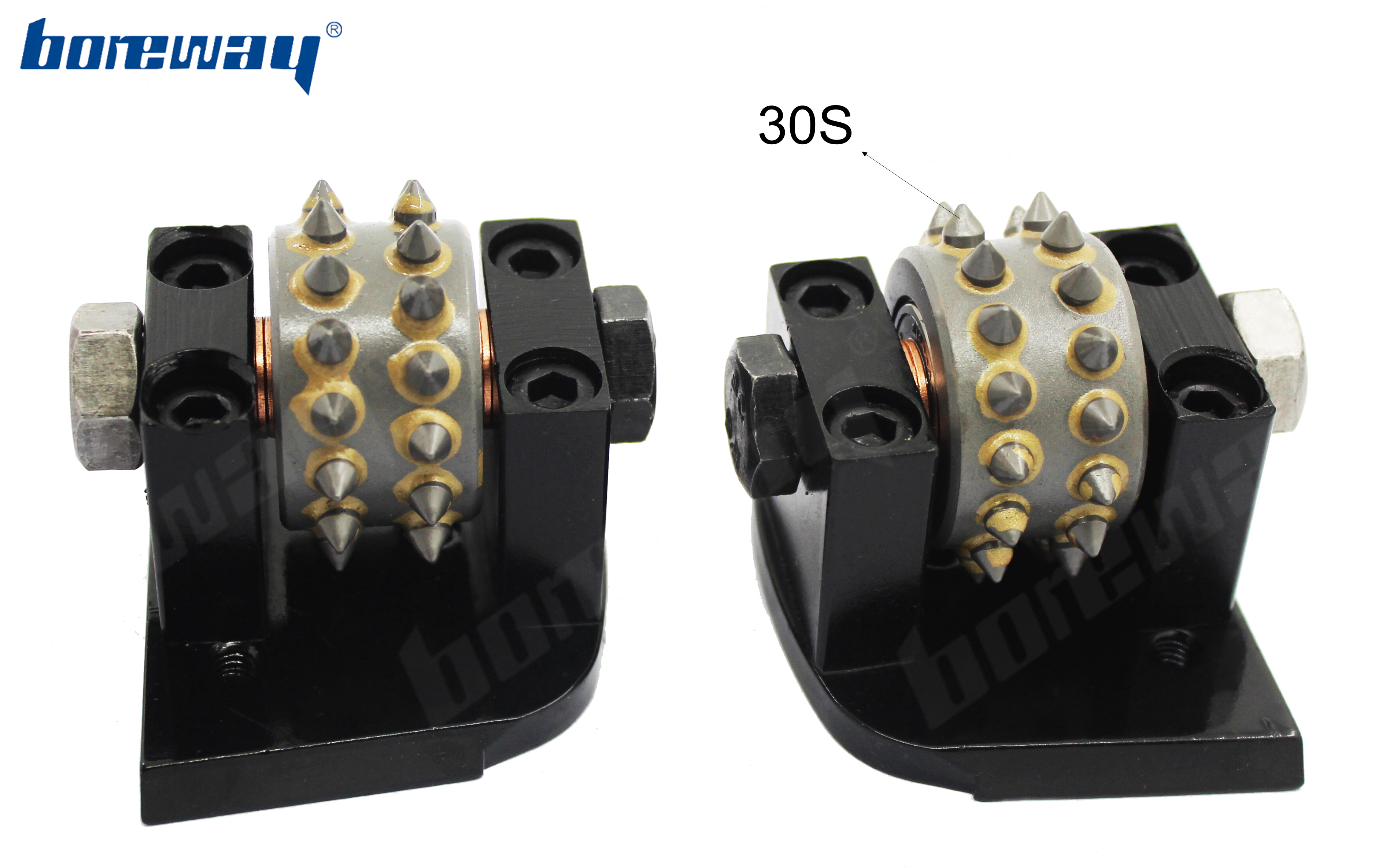 Lavina Bush Hammer Rollers Head Abrasive Tools 