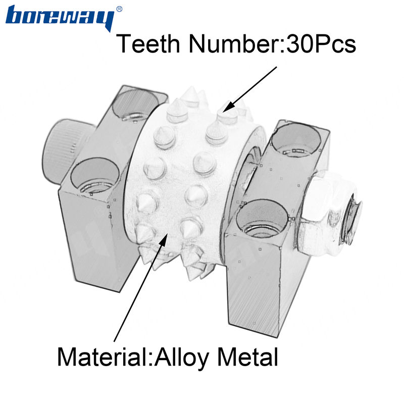 Grinding Litchi Surface Bush Hammer Roller
