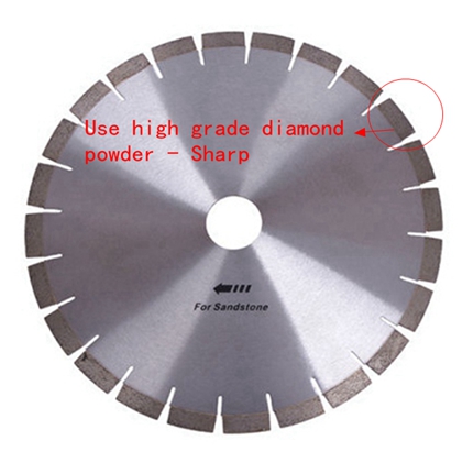 sandstone diamond saw blade
