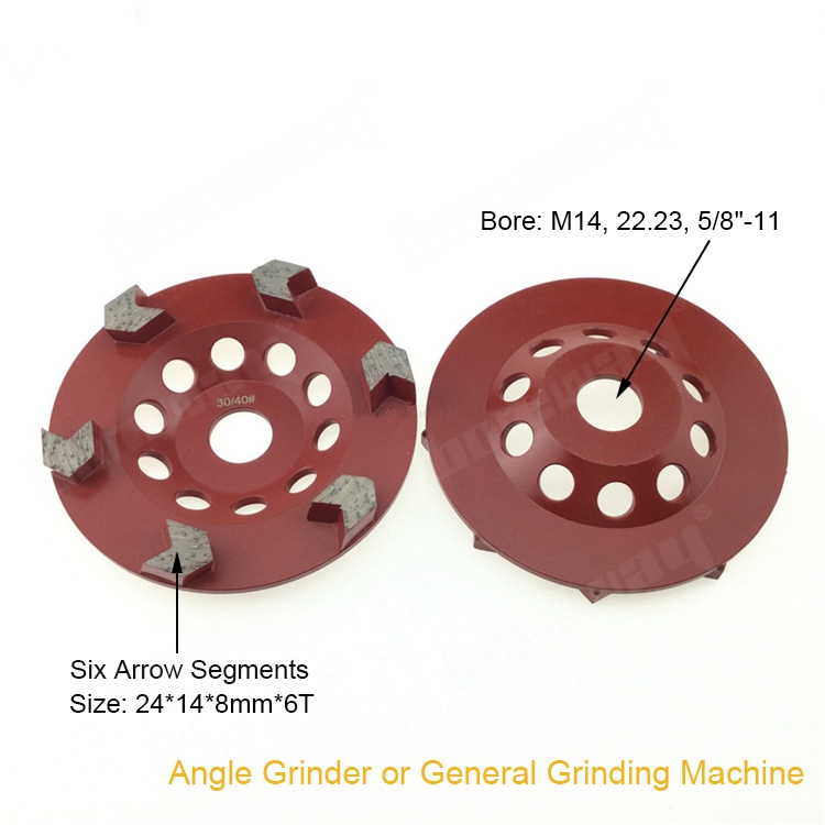 5 Inch Diamond Grinding Cup Wheel