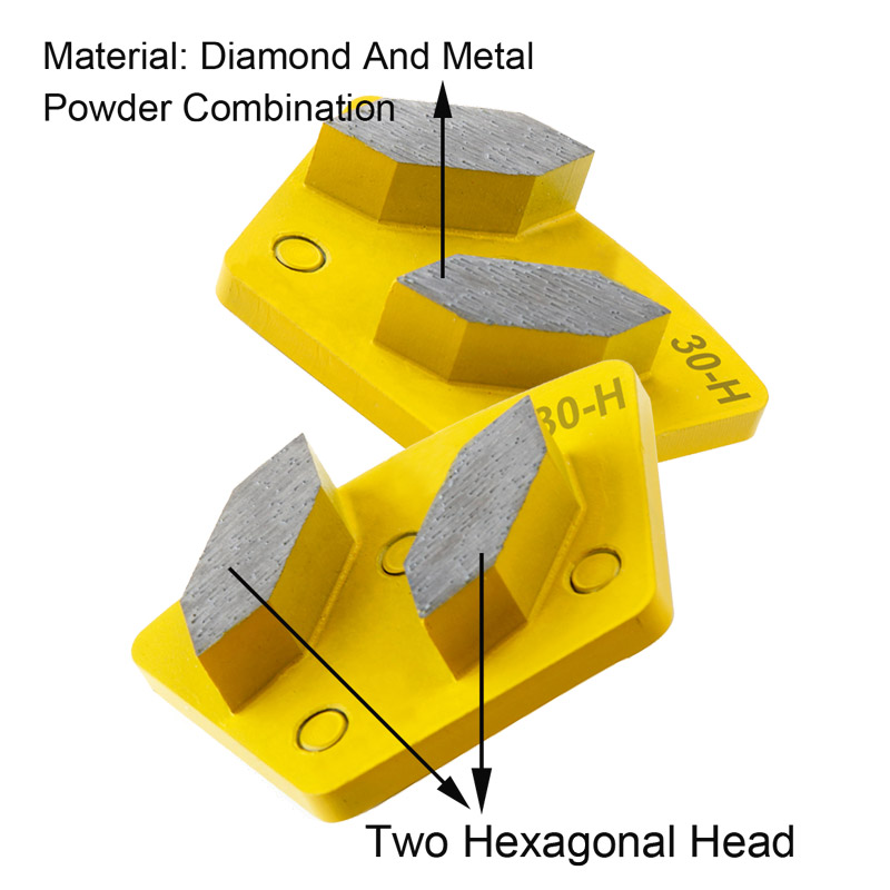 Metal Double Segment Concrete And Terrazzo