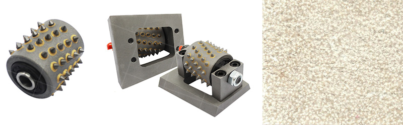 Bush Hammer Roller Head Tool