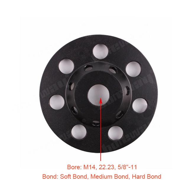 7 Arrow Segments Grinding Wheel