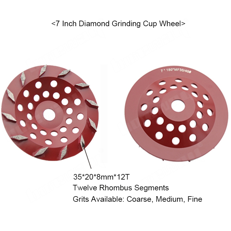 7 Inch Concrete Cup Wheel