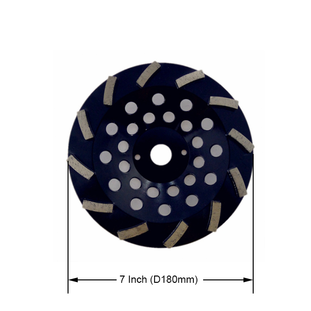 7 Inch Diamond Grinding Cup Wheel