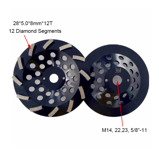 7 Inch Diamond Grinding Cup Wheel