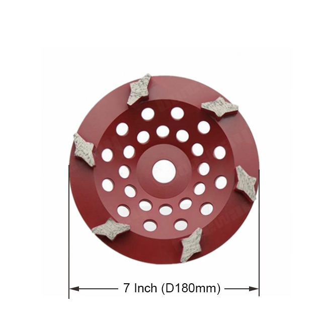 7 Inch Diamond Grinding Plates