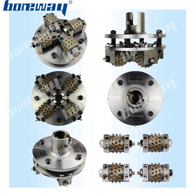 Boreway 45s Litzhi Surface Bush Hammer Alloy Roller for Surface Grinding