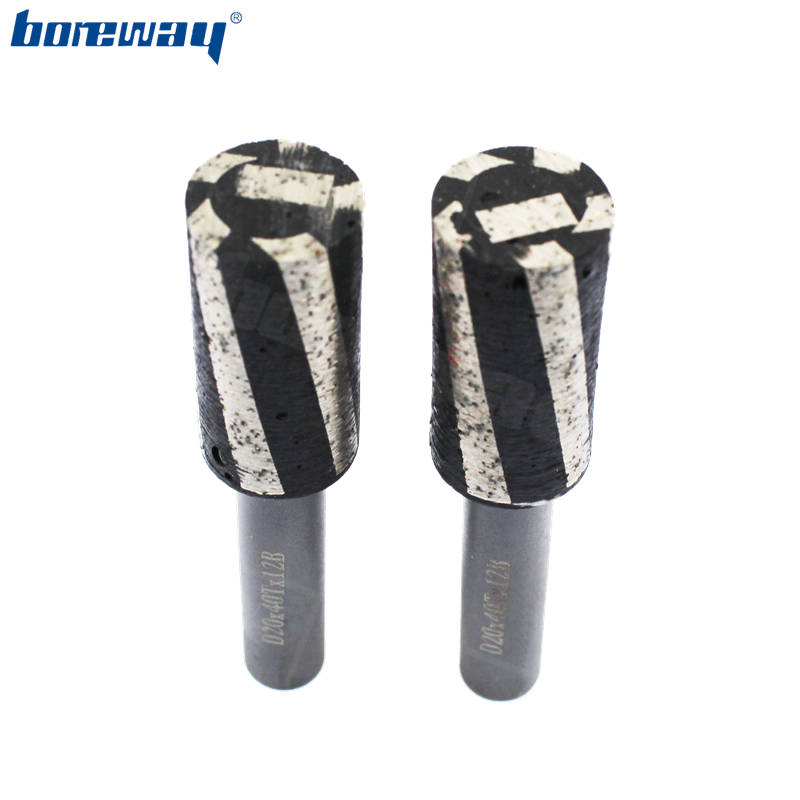 D20 Resin Filled Finger Bit With Bottom Segment And No Water Hole for CNC Machine Supplier