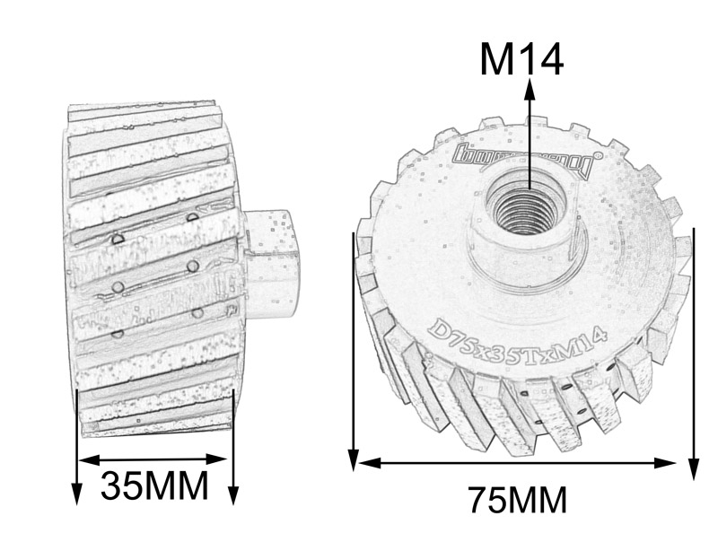 Factory Supply Segmented Zero Tolerance Wheel for CNC Or Polishing Machine (4)