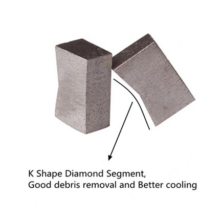 Diamond Segments Granite Block Cutting