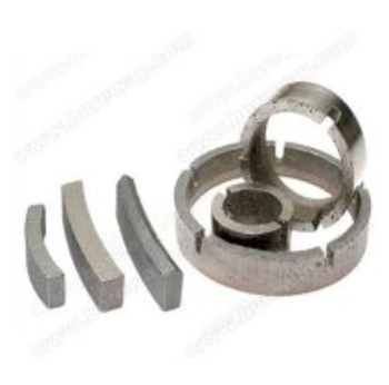 Diamond segments with Cuspate Top of drill bits