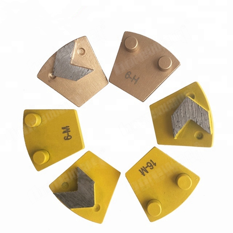 Double Pins Redi Lock Diamond Grinding Block