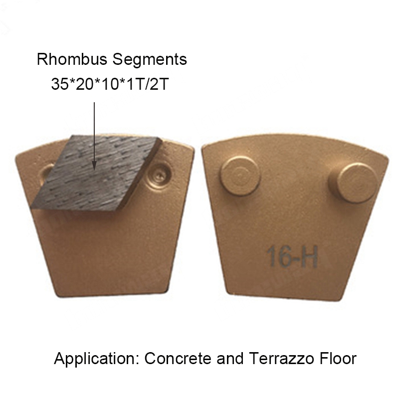 Double Pins Redi Lock Diamond Grinding Block