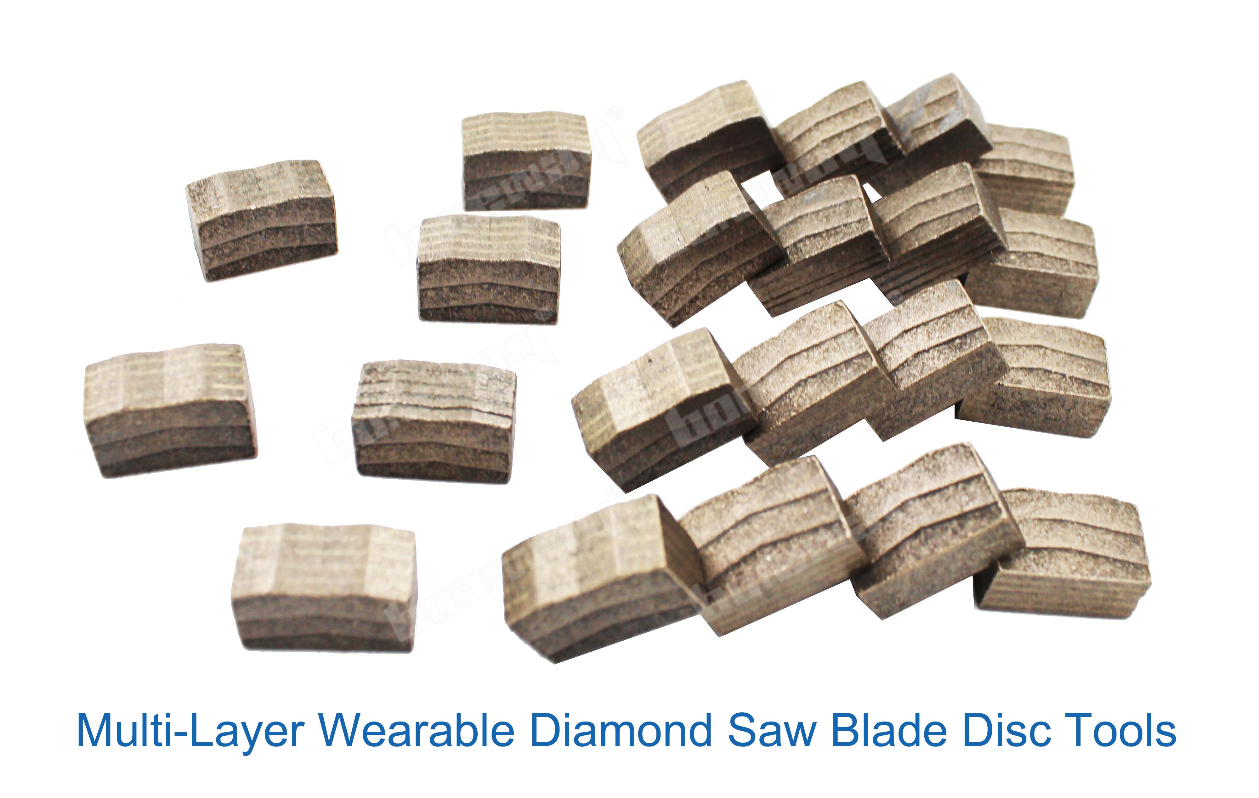 Boreway Multi-Layer Wearable Diamond Saw Blade Disc Tools For Cutting Granite Block