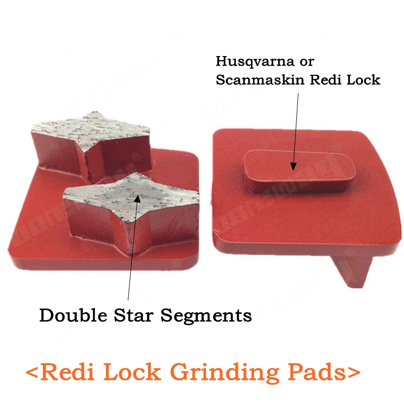 Redi Lock Grinding Pads