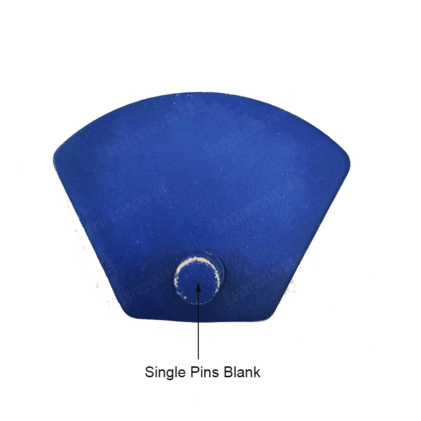 Single Pins Diamond Grinding Shoes