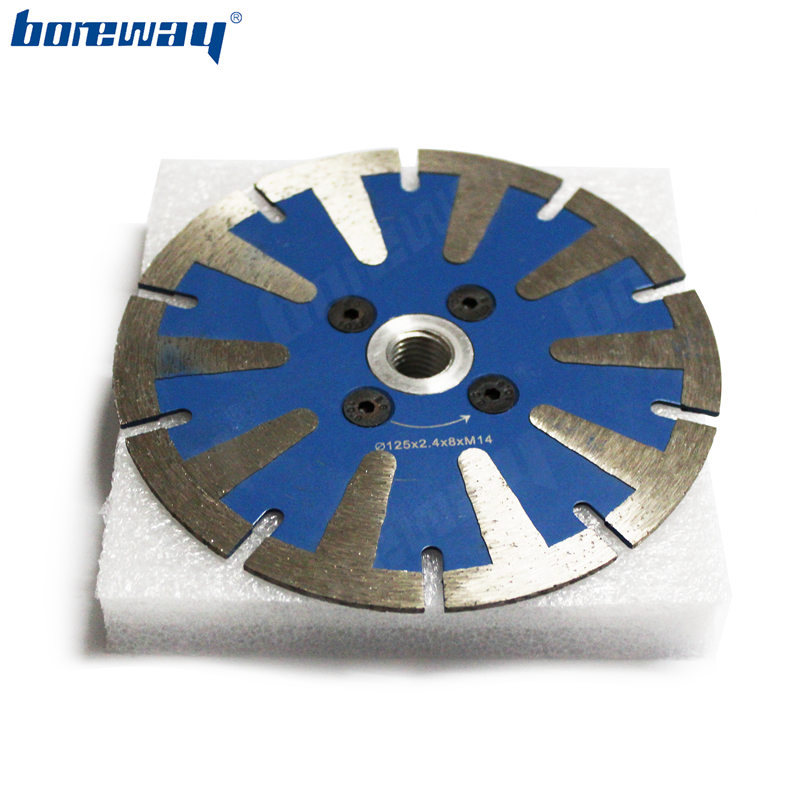 125mm T Shape Segment Tile Curved Tipped Disc