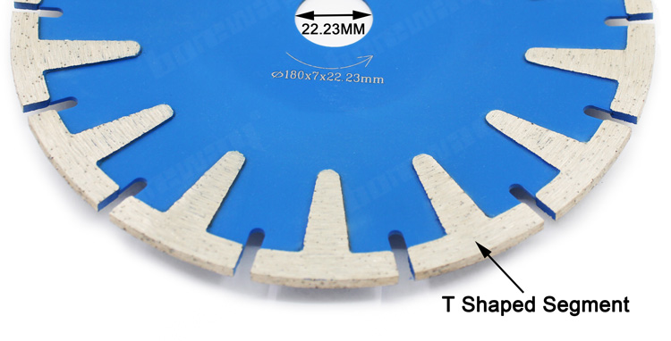 Round Diamond Blade Protective Teeth