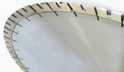 Boreway U Notch Diamond Saw Blade Tool Segments For Edge Cutting Stone