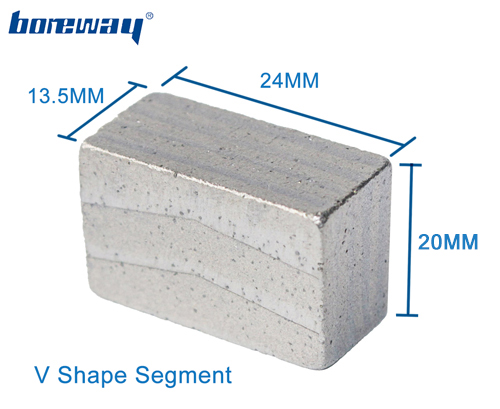 Professional D3500MM Fast Speed Diamond Sandwich Segment