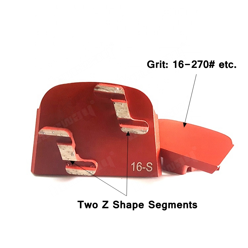 Z Shape Segments Grinding Tools