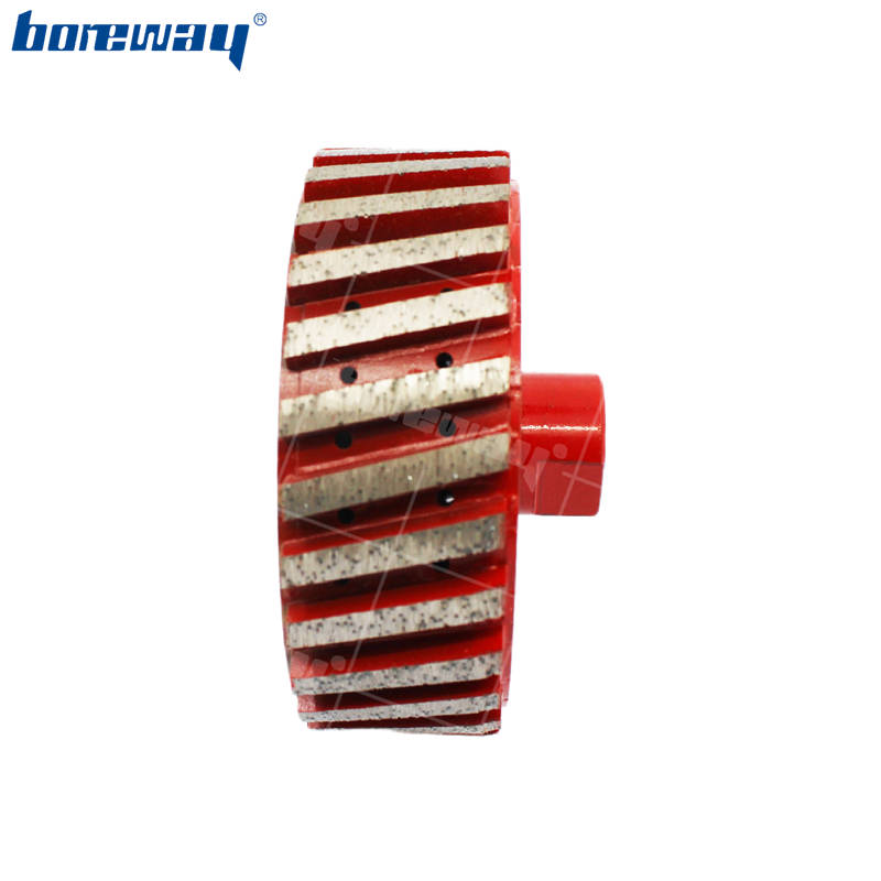 100MM Zero Grinding Tolerance Drum Wheel For Granite Stone Sink Edge Removal Suppliers