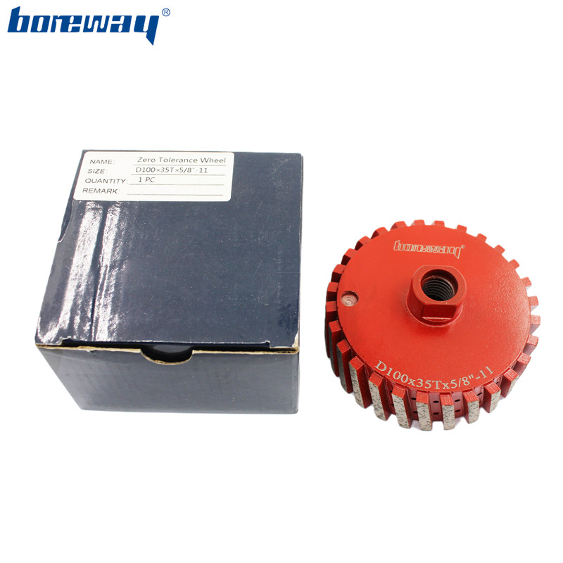 100MM Zero Grinding Tolerance Drum Wheel For Granite Stone Sink Edge Removal Suppliers