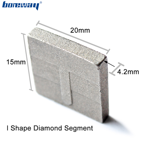  l shape diamond granite cutting segment